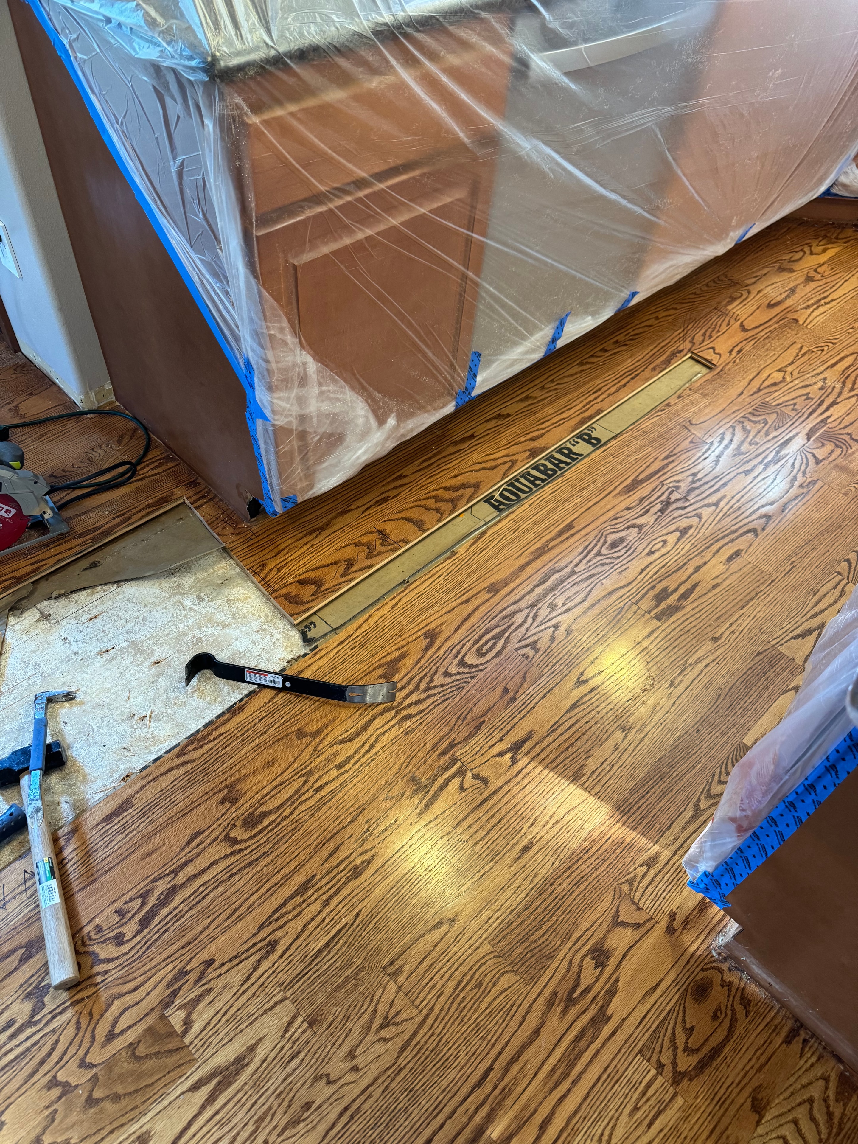 Water Damage — Job Site Prep