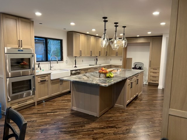 White Oak Installation — Kitchen