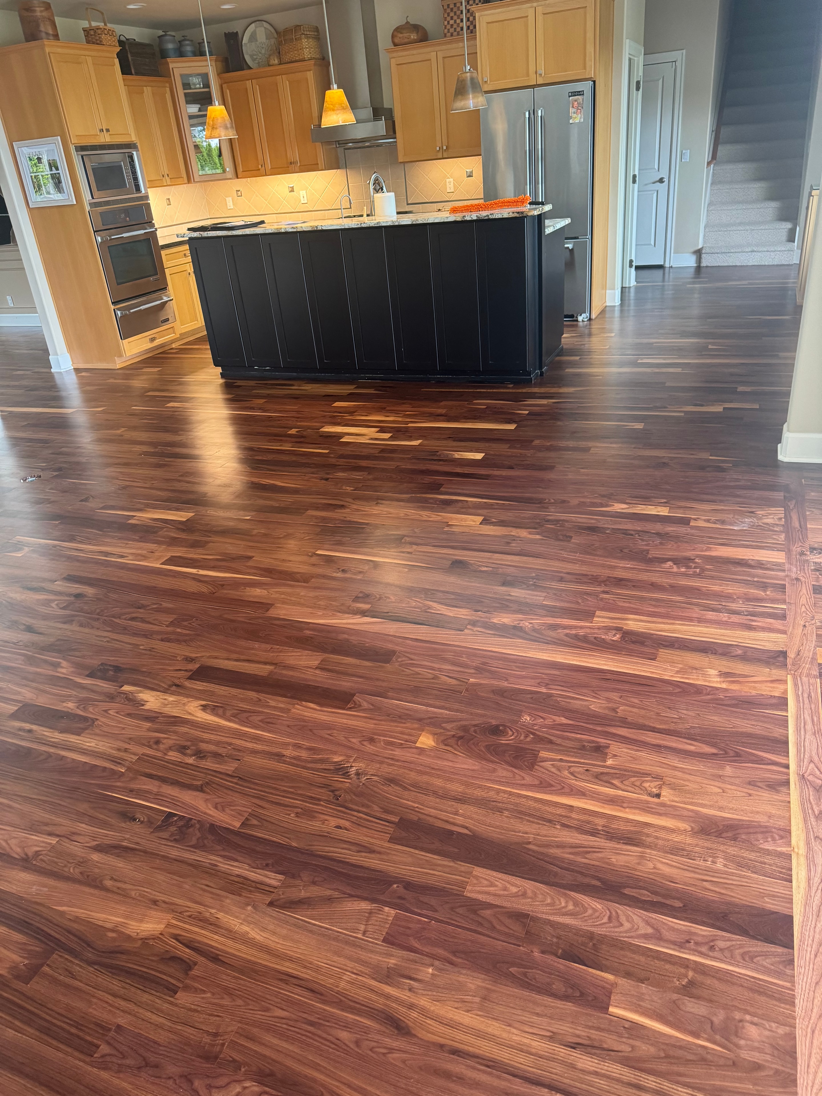 Walnut Floor — Kitchen