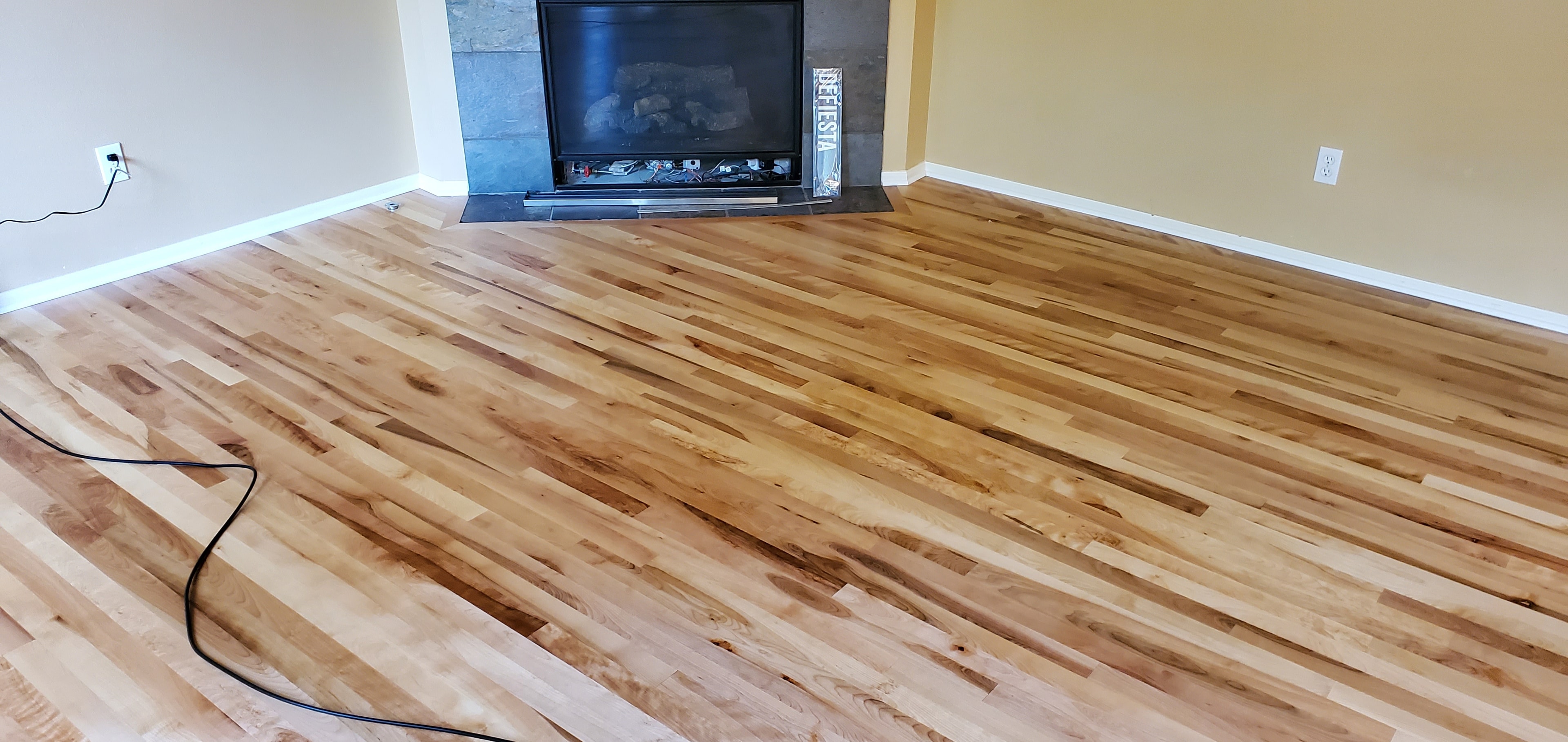 Living Room with Fireplace