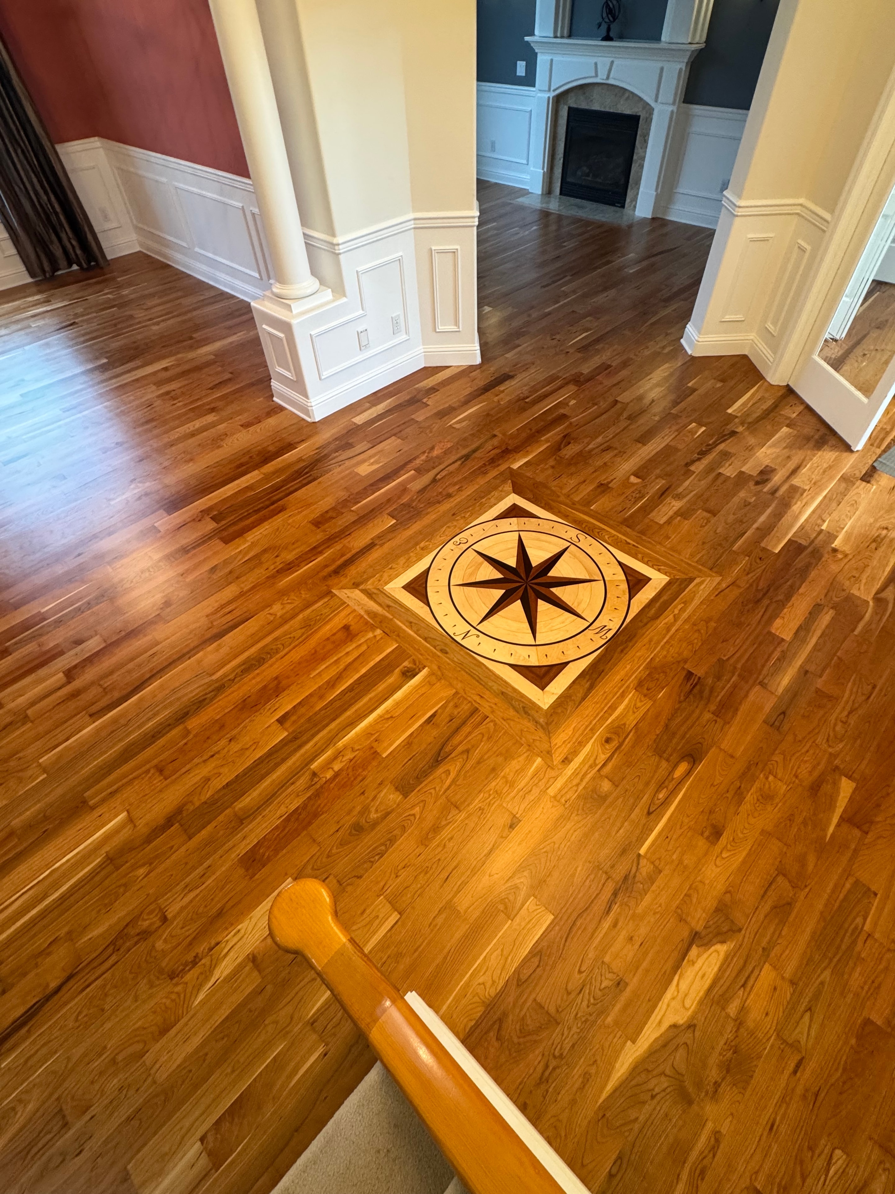 Compass Rose Medallion Refinish