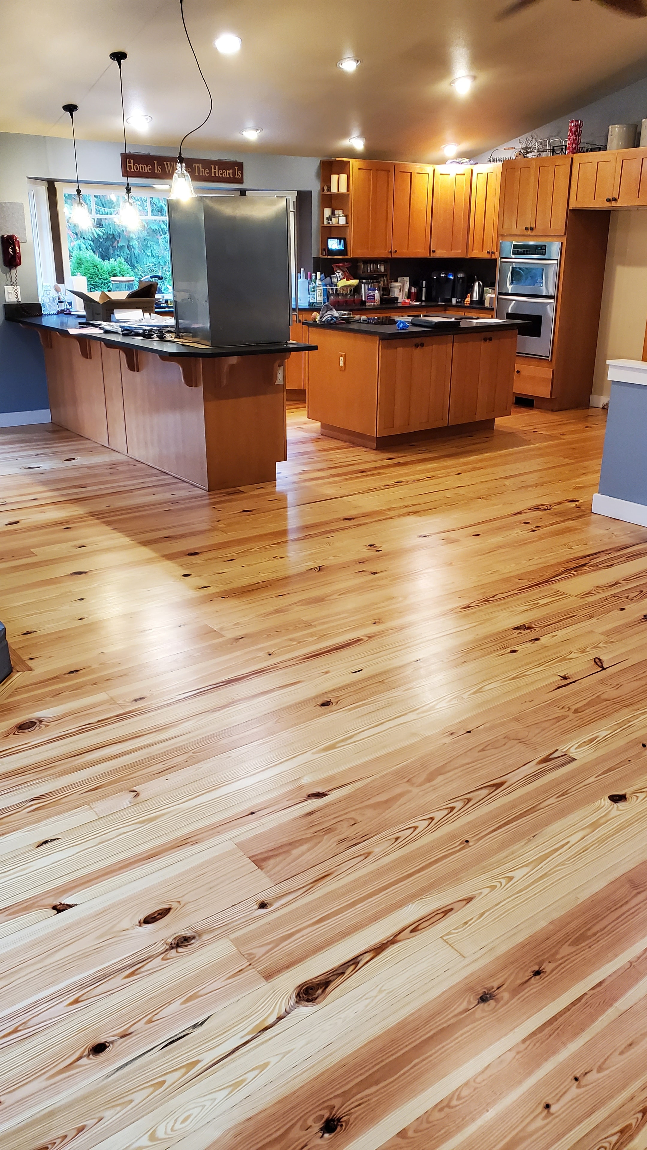 Knotty Pine Installation